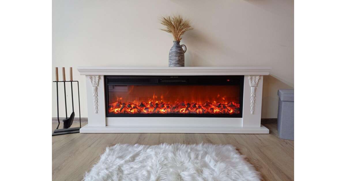 Semineu electric Pandora & Tanzania, Art Flame, 600x1700x270 mm, 1500W
