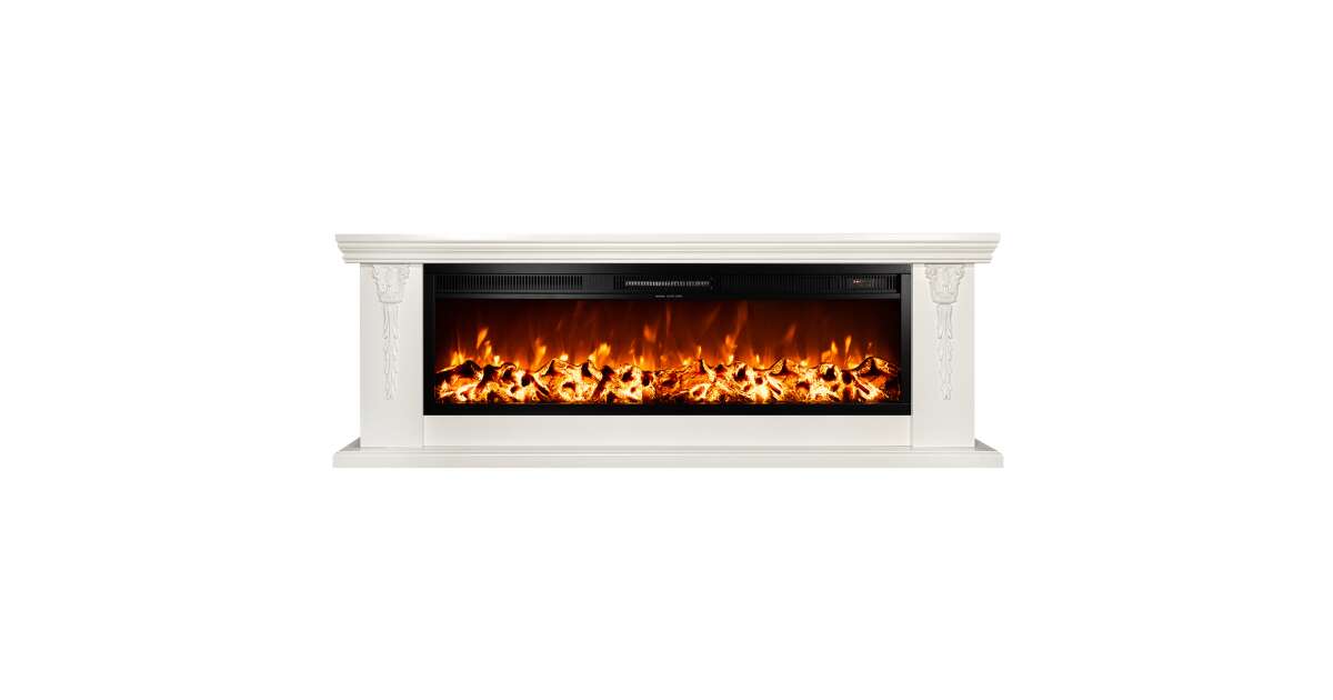Semineu electric Pandora & Tanzania, Art Flame, 600x1700x270 mm, 1500W - 2 | YEO