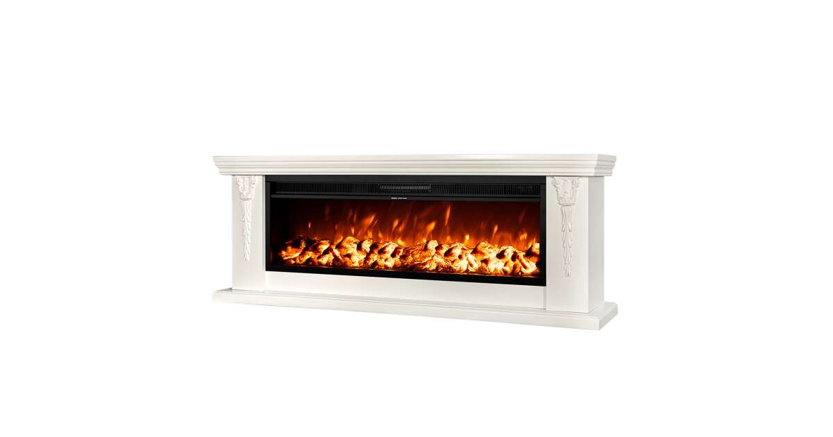 Semineu electric Pandora & Tanzania, Art Flame, 600x1700x270 mm, 1500W