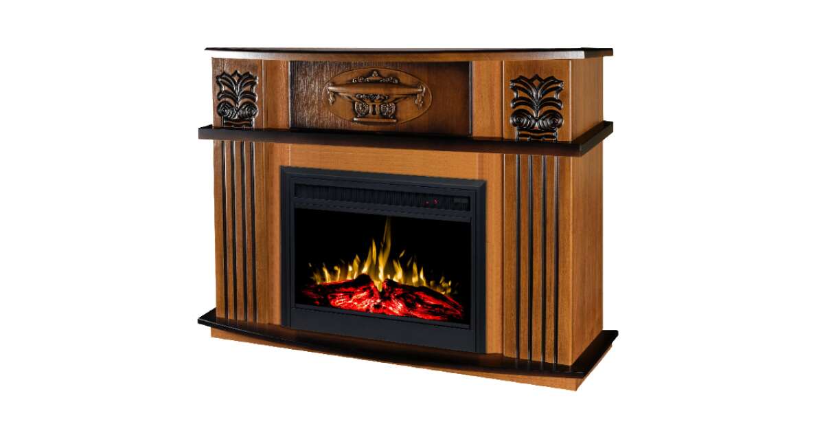 Semineu electric Roma nuc & Carmen, Art Flame, 1120x1388x385 mm, 1950W