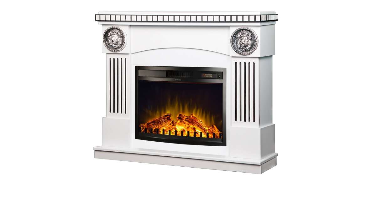 Semineu electric Prometeu & Zakynthos, Art Flame, 1050x1200x330 mm, 1500W - 1 | YEO
