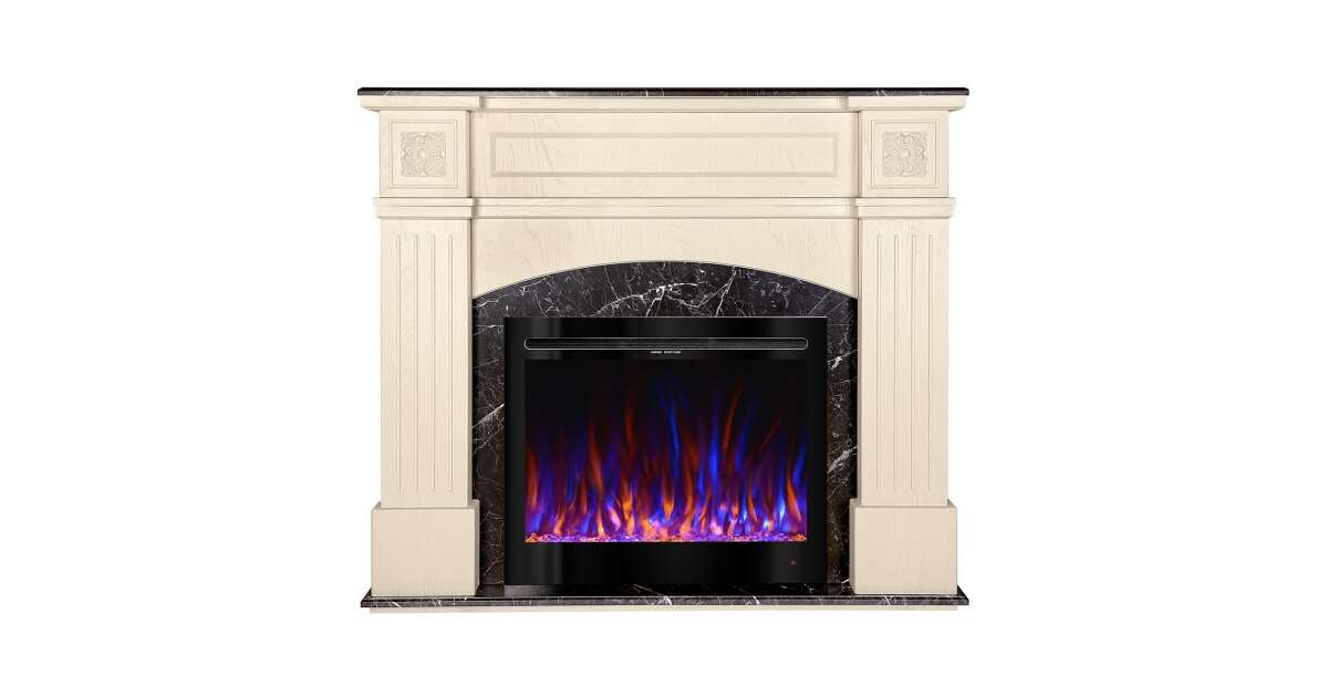 Semineu electric Josefina & Colorado, Art Flame, 1200x1400x300 mm, 1500W - 1 | YEO