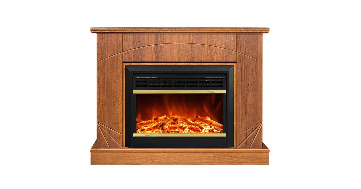 Semineu electric Madeira nuc & Mars, Art Flame, 850x1100x270 mm, 1500W - 1 | YEO
