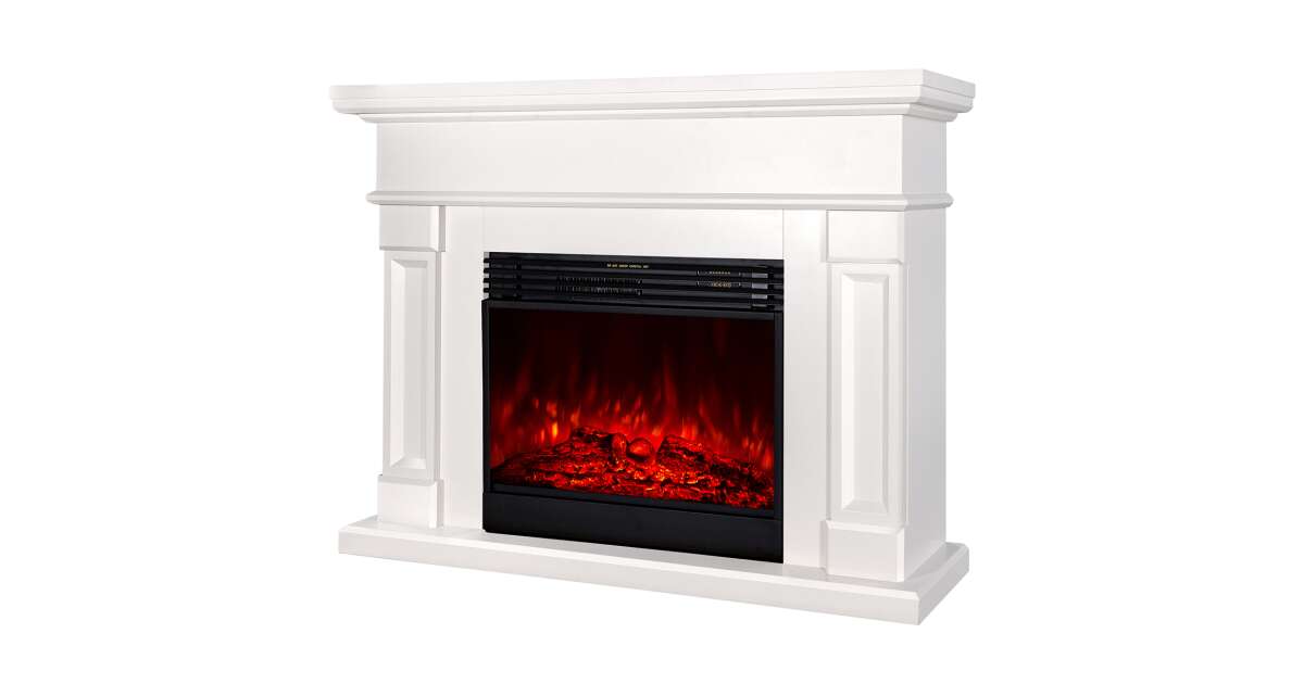 Semineu electric Riga & Mirabella, Art Flame, 1020x1360x330 mm, 1950W - 1 | YEO