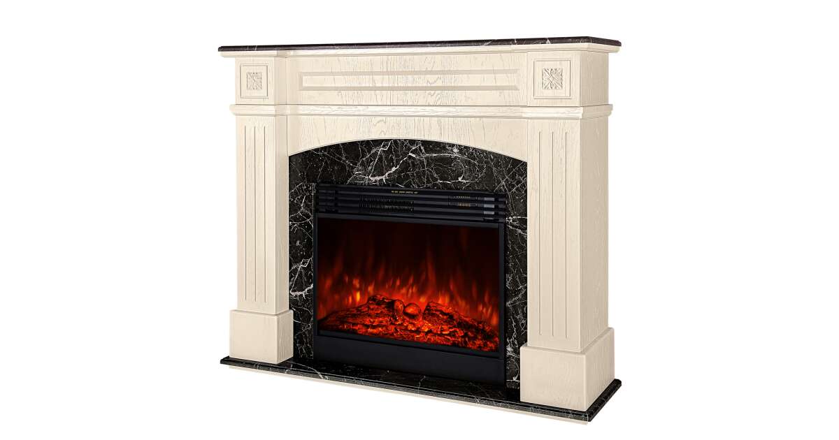 Semineu electric Josefina mini & Mirabella, Art Flame, 1100x1300x350 mm, 1950W - 3 | YEO