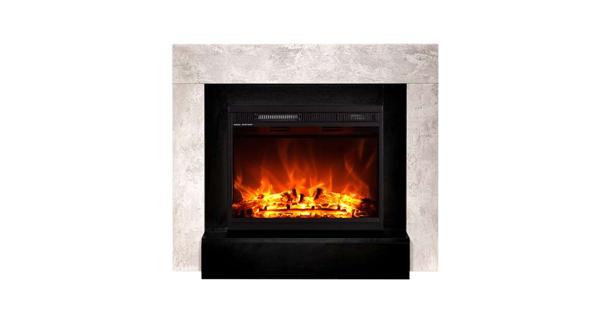 Semineu electric Martin & Lorance color, Art Flame, 860x1000x300 mm, 1500W - 4 | YEO
