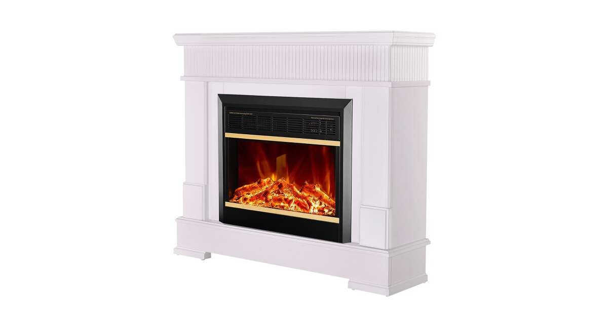 Semineu electric Ideal & Mars, Art Flame, 882x1045x275 mm, 1500W,