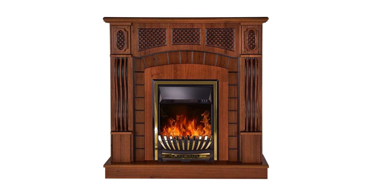 Semineu electric Amsterdam nuc & Meridian, Art Flame, 1120x1150x300 mm, 2000W - 1 | YEO