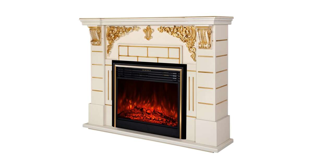 Semineu electric Imperial & Richi, Art Flame, 1110x1450x380 mm, 1950 W - 1 | YEO