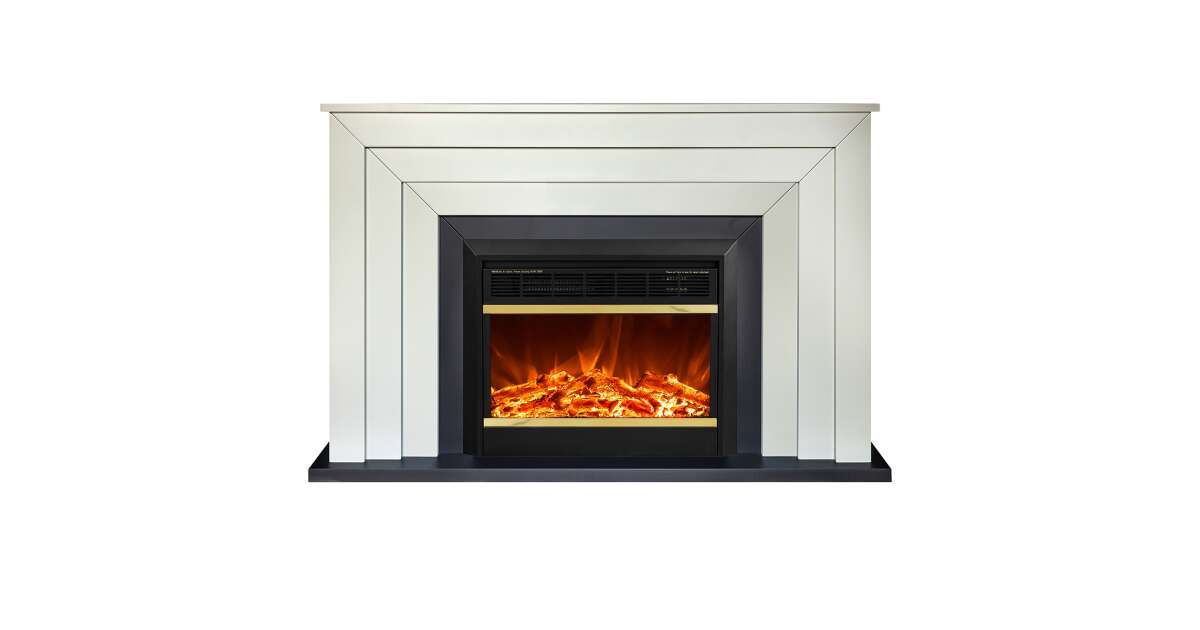 Semineu electric Fabiano & Mars, Art Flame, 850x1300x300 mm, 1500W - 4 | YEO
