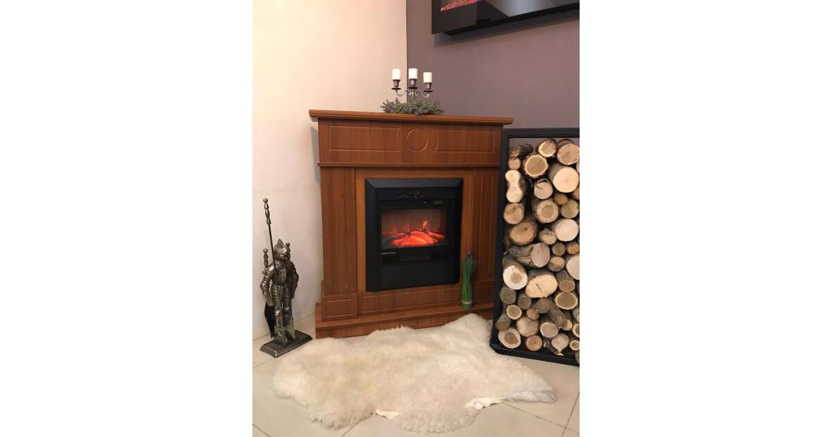 Semineu electric Ambasador nuc & Cristina, Art Flame, 1000x1048x300 mm, 2000W - 2 | YEO