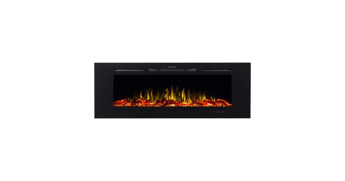 Semineu electric de perete-incorporabil Heracles, 544x1824x140 mm, 1500W - 1 | YEO