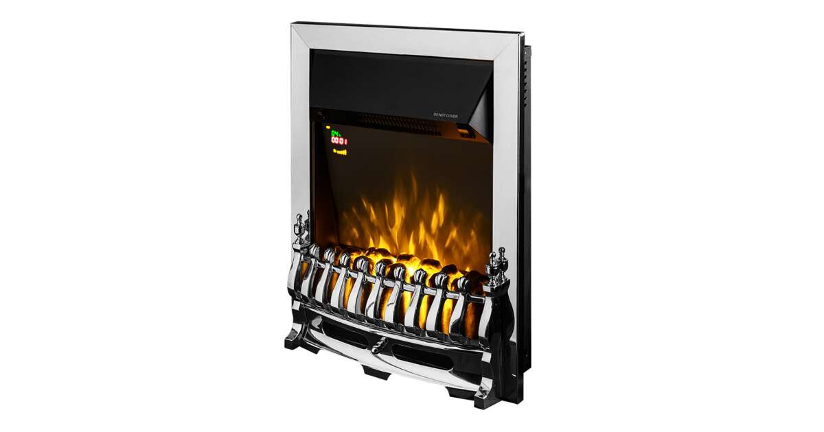 Semineu electric incorporabil Galileo silver, 592x482x185 mm, 2000W