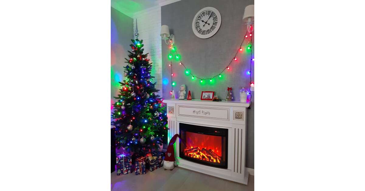 Semineu electric Diana & Zakynthos, Art Flame, 933x1117x270 mm, 1500W - 1 | YEO