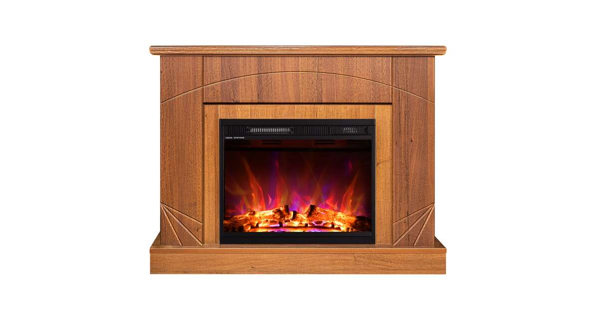 Semineu electric Madeira nuc & Lorance color, Art Flame, 850x1100x270 mm, 1500W - 2 | YEO