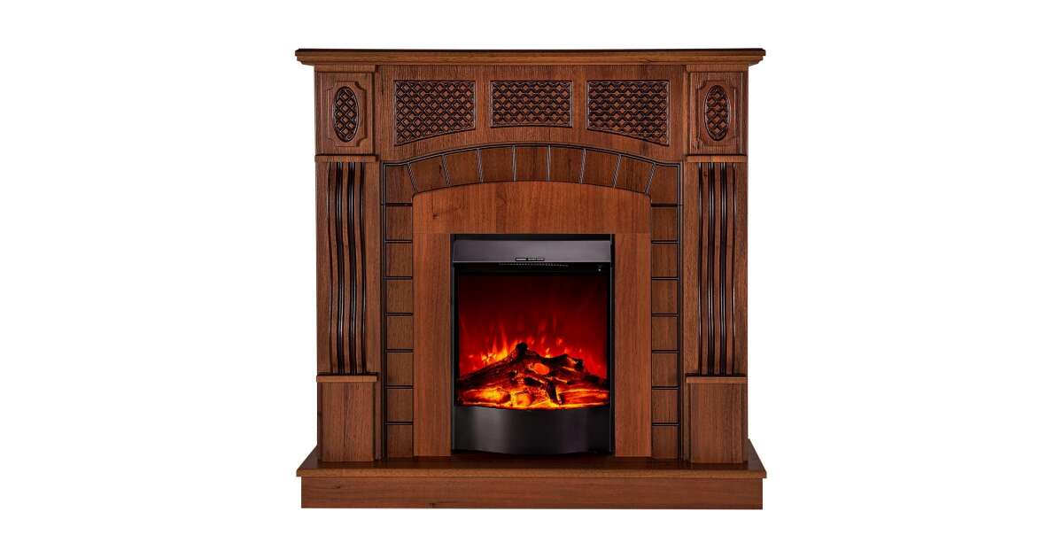 Semineu electric Amsterdam nuc & Corsica, Art Flame, 1120x1150x300 mm, 1500W - 1 | YEO