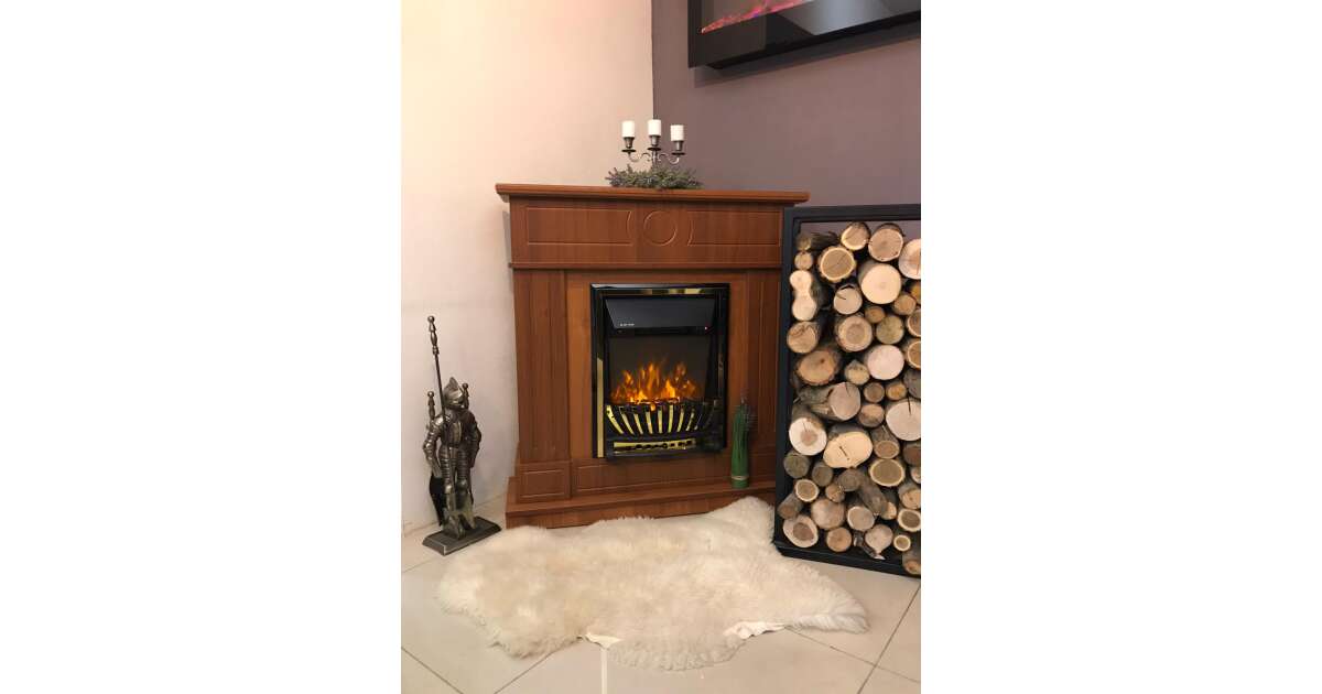 Semineu electric Ambasador nuc & Meridian, Art Flame, 1000x1048x300 mm, 2000W