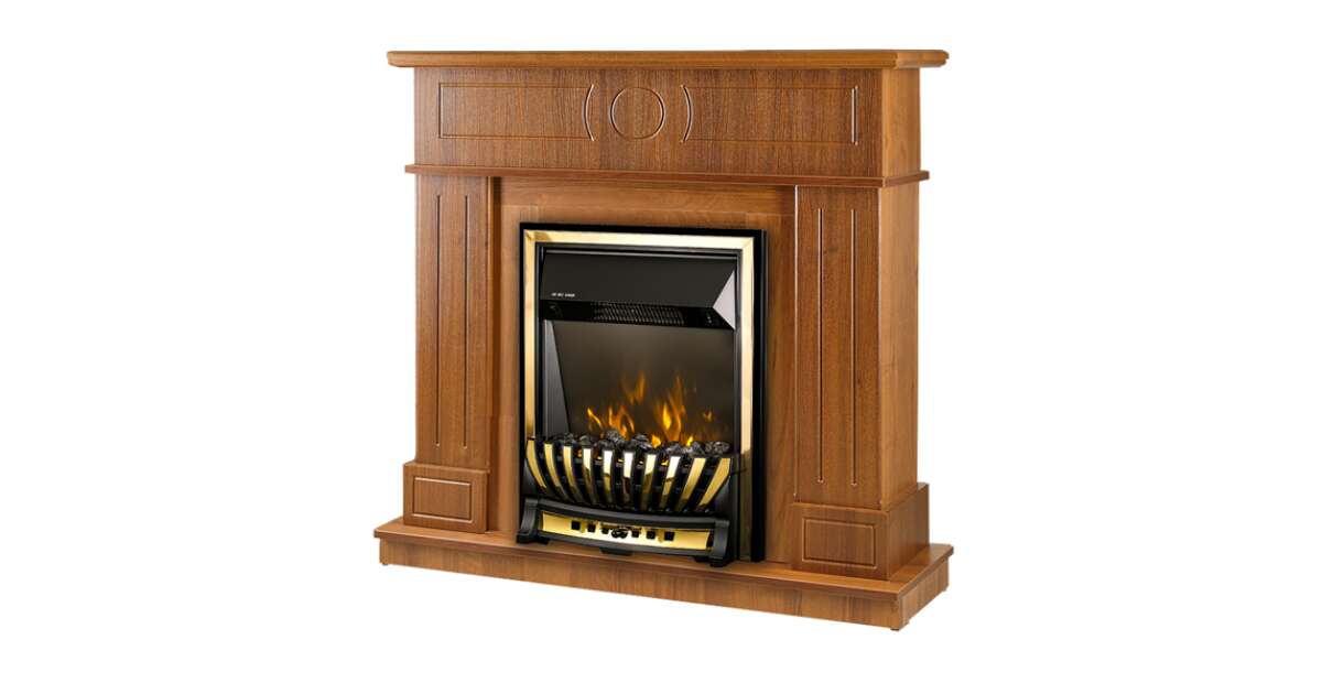 Semineu electric Ambasador nuc & Meridian, Art Flame, 1000x1048x300 mm, 2000W - 2 | YEO