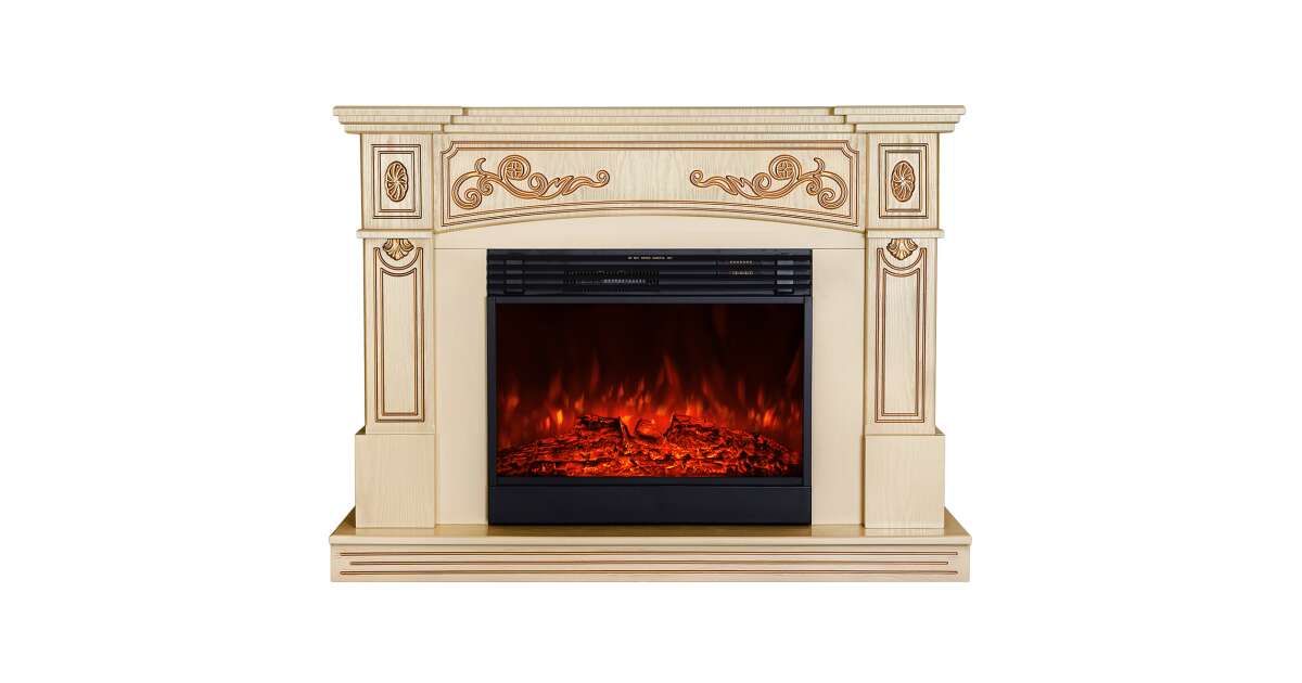 Semineu electric Marmaris & Mirabella, Art Flame, 1000x1350x330 mm, 1950W - 2 | YEO