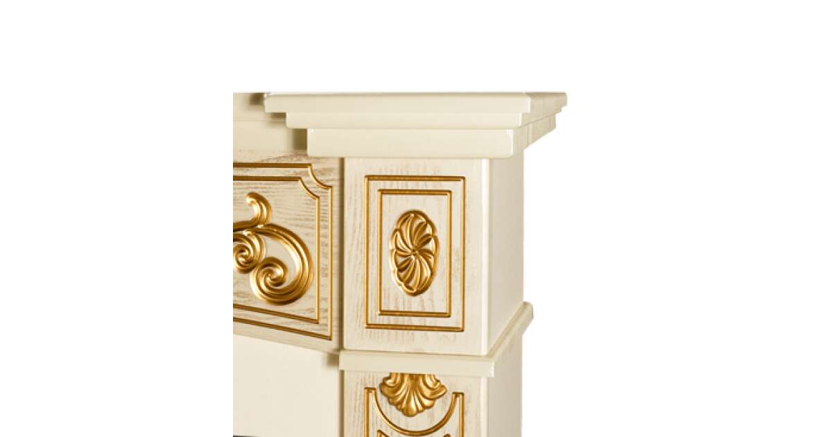 Semineu electric Marmaris & Mirabella, Art Flame, 1000x1350x330 mm, 1950W - 4 | YEO