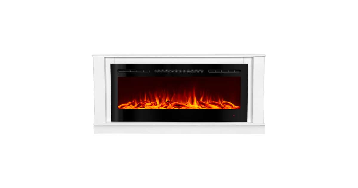 Semineu electric Bernard & Hermes, Art Flame, 725x1580x300 mm, 1500W