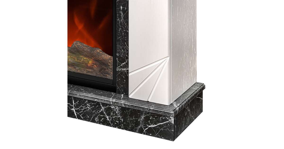 Semineu electric Madeira lux & Lorance color, Art Flame, 850x1100x270 mm, 1500W - 3 | YEO