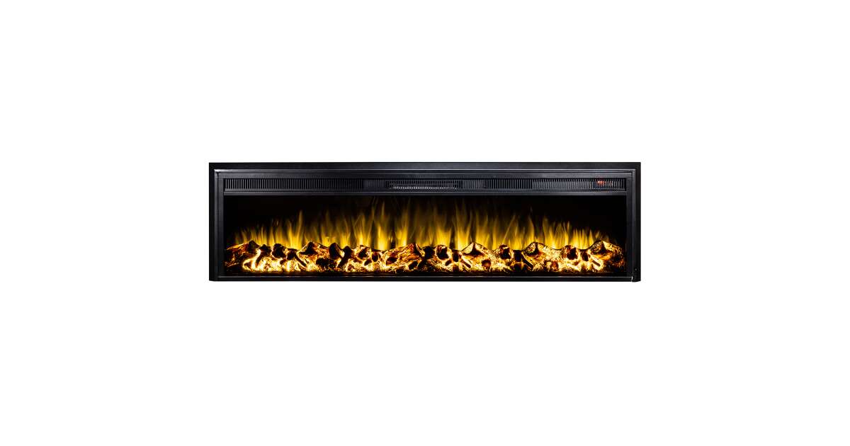 Semineu electric incorporabil Tanzania XL, 439x1602.56x180 mm, 1500W - 2 | YEO