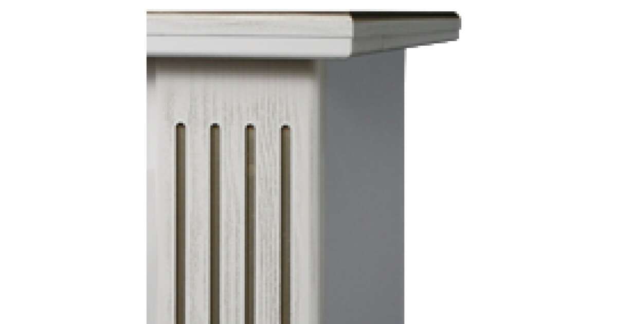 Semineu electric Smile alb & Cristina, Art Flame, 905x940x265 mm, 2000W
