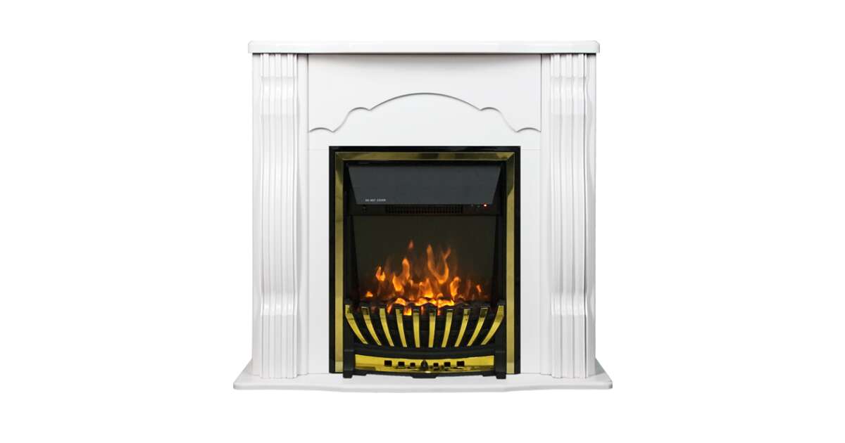 Semineu electric Clasic alb & Meridian, Art Flame, 883x950x300 mm, 2000W - 3 | YEO