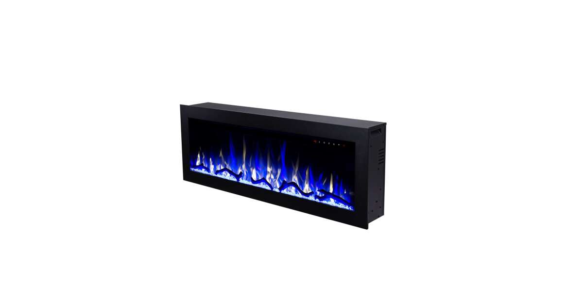 Semineu electric de perete-incorporabil Racy 60, 454x1524x185 mm, 1500W - 2 | YEO