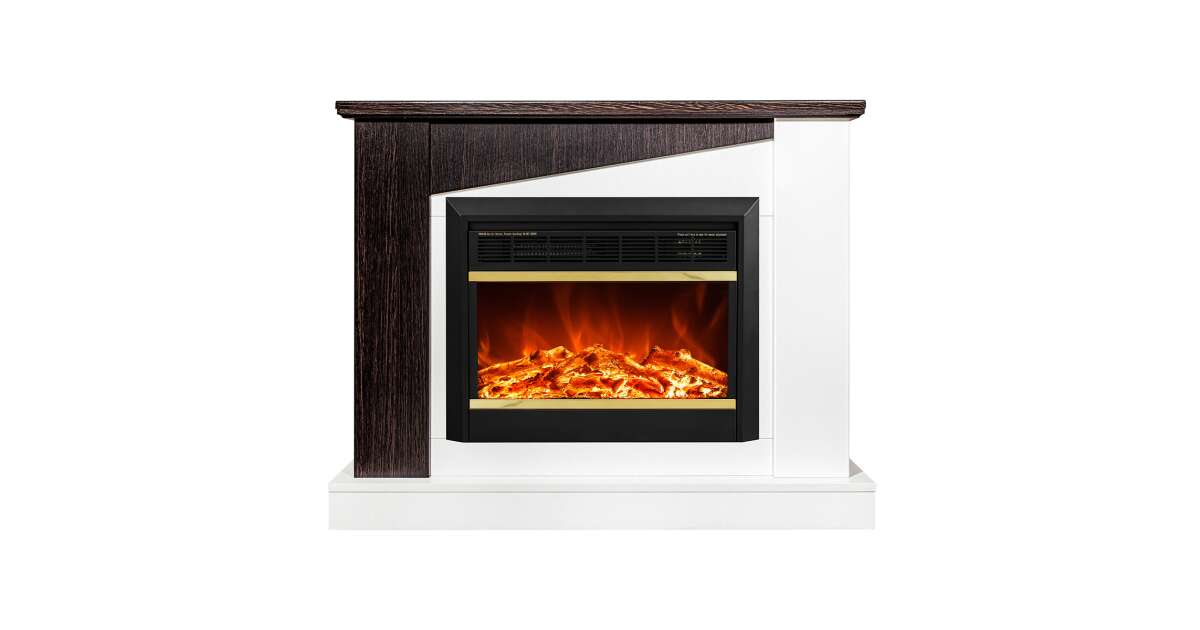 Semineu electric Gaspar & Mars, Art Flame, 900x1150x270 mm, 1500W