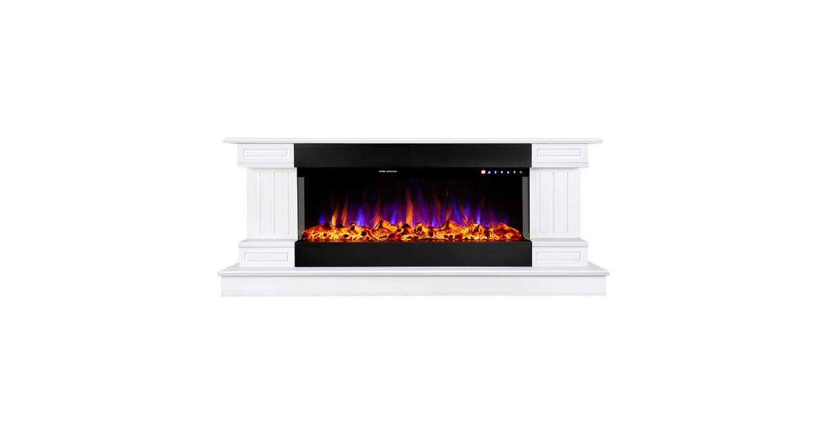 Semineu electric Arizona & Dalas maxi, Art Flame, 603x1810x430 mm, 1500W - 1 | YEO
