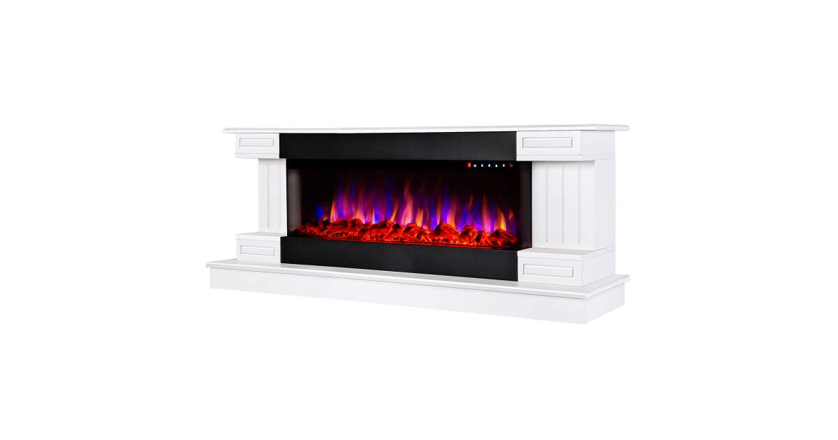 Semineu electric Arizona & Dalas maxi, Art Flame, 603x1810x430 mm, 1500W - 4 | YEO