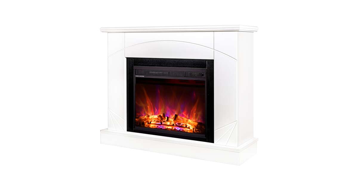 Semineu electric Madeira & Lorance color, Art Flame, 850x1100x270 mm, 1500W - 1 | YEO