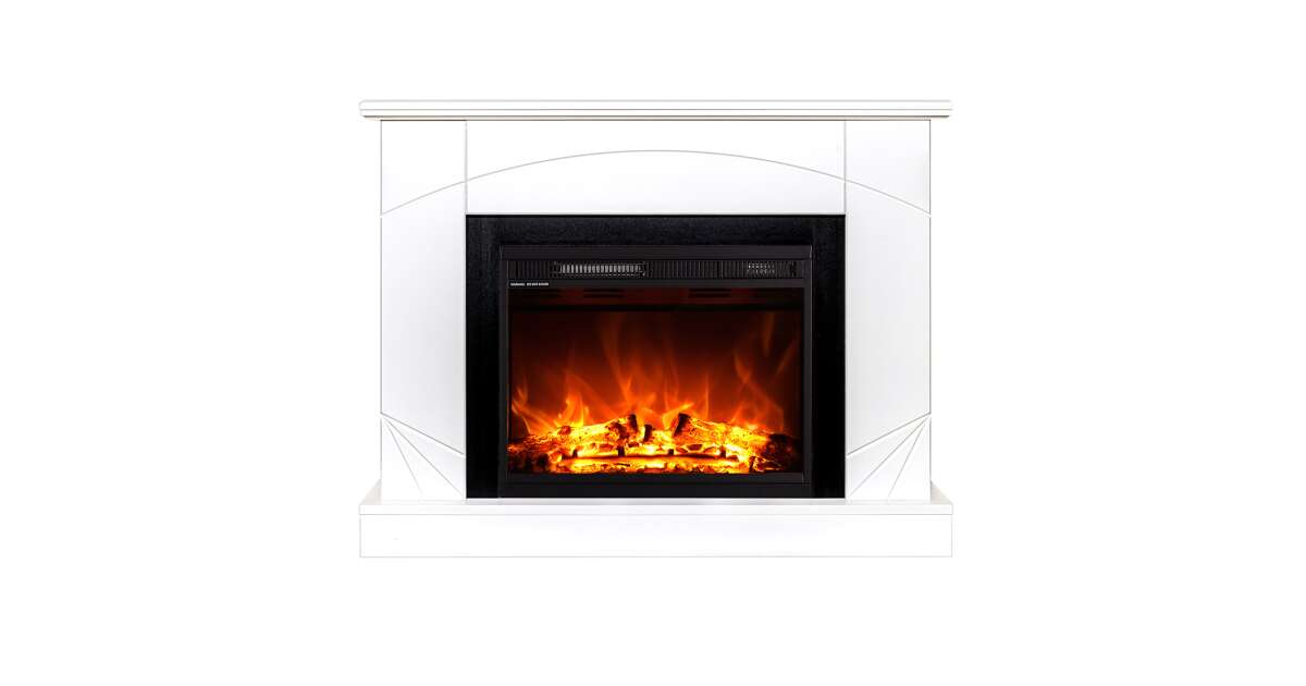Semineu electric Madeira & Lorance color, Art Flame, 850x1100x270 mm, 1500W - 3 | YEO
