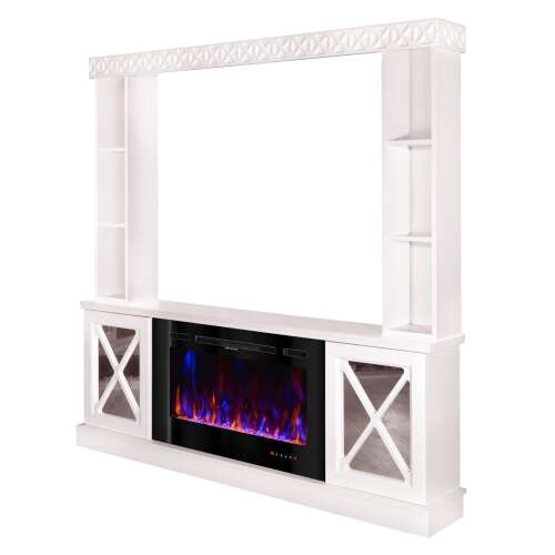 Semineu electric Sorrento plus & Adeli, Art Flame, 1835x1820x300 mm, 1500W