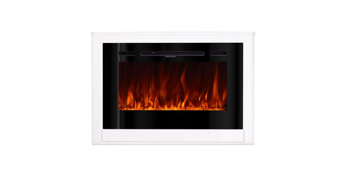 Semineu electric Melania & Adeli, Art Flame, 740x1070x170 mm, 1500W - 4 | YEO