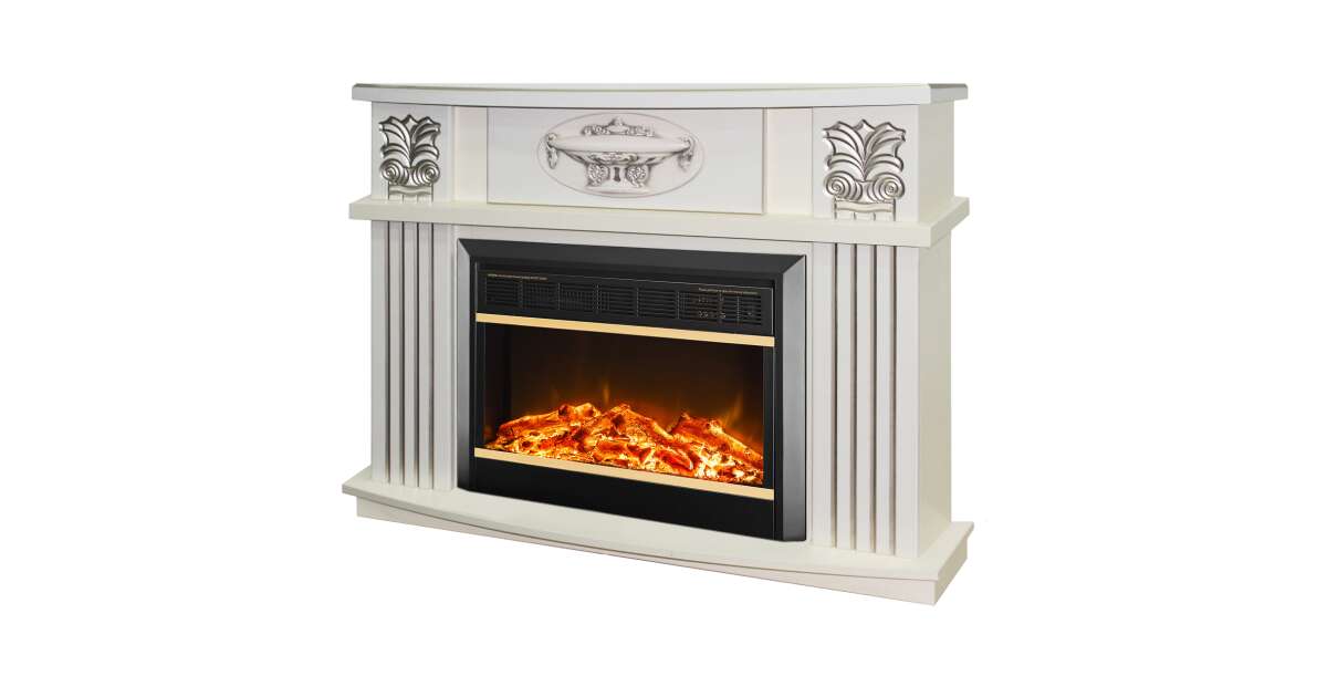 Semineu electric Roma mini vanilie & Mars, Art Flame, 974x1200x318 mm, 1500W - 1 | YEO