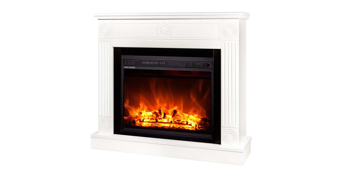 Semineu electric Bonita & Lorance color, Art Flame, 820x950x270 mm, 1500W - 2 | YEO