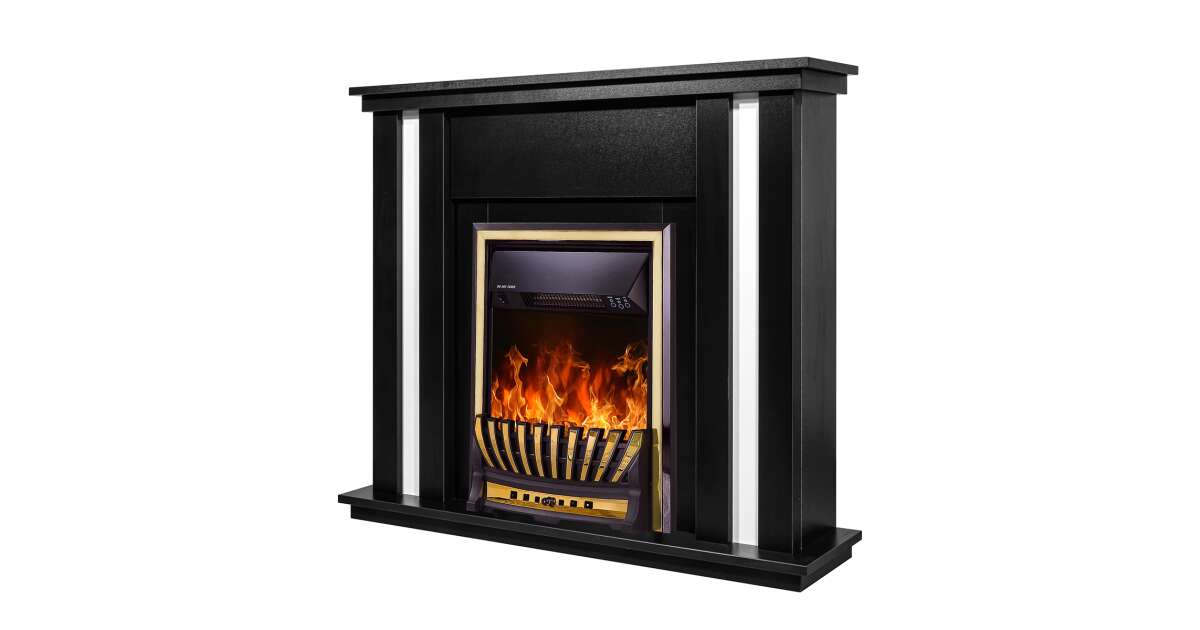 Semineu electric Gustavo & Meridian, Art Flame, 950x1100x270 mm, 2000W - 1 | YEO