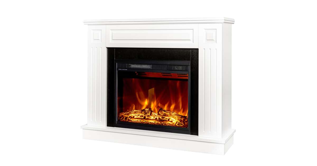 Semineu electric Tiffany & Lorance color, Art Flame, 850x1100x270 mm, 1500W - 3 | YEO