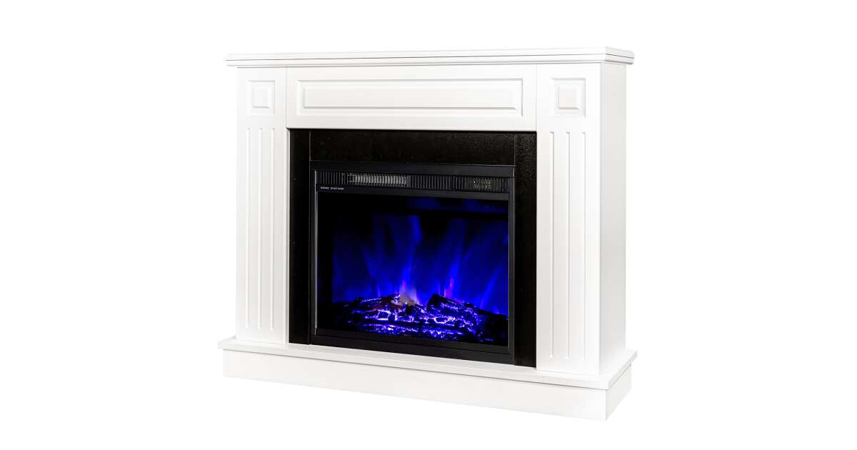 Semineu electric Tiffany & Lorance color, Art Flame, 850x1100x270 mm, 1500W - 4 | YEO
