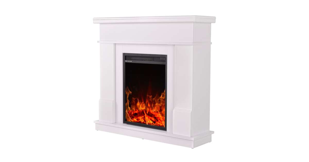 Semineu electric Rodos & Miriam, Art Flame, 1000x1034x300 mm, 1500W