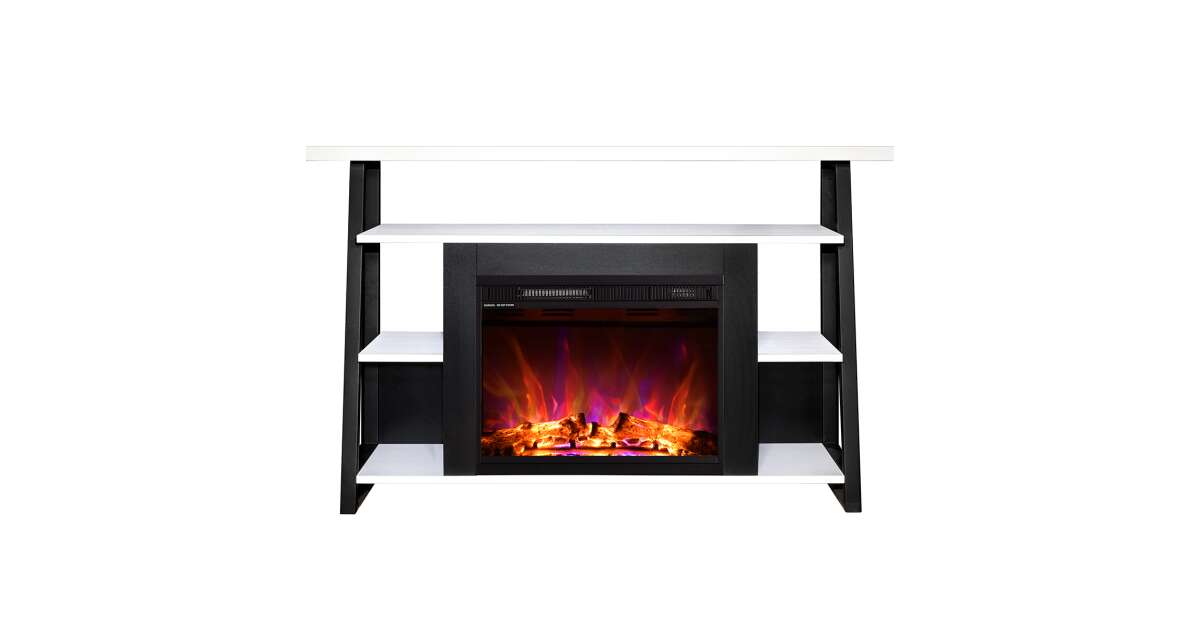 Semineu electric Chivas & Lorance color, Art Flame, 880x1400x320 mm, 1500W - 1 | YEO