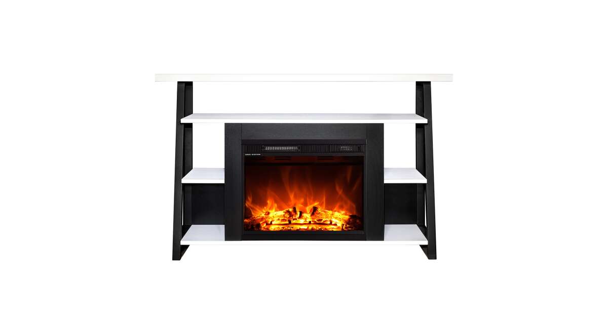 Semineu electric Chivas & Lorance color, Art Flame, 880x1400x320 mm, 1500W - 4 | YEO
