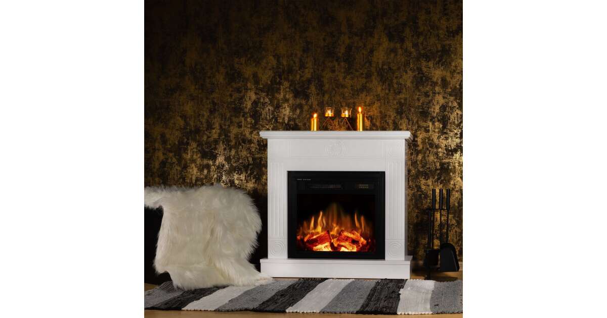 Semineu electric Focus & Dionis, Art Flame, 739x770x210 mm, 1500W - 3 | YEO