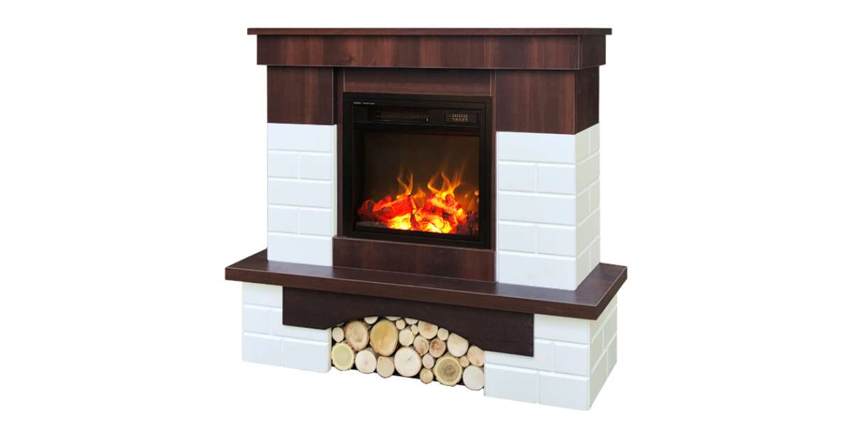 Semineu electric Leon & Dionis, Art Flame, 958x1096x280 mm, 1500W - 3 | YEO