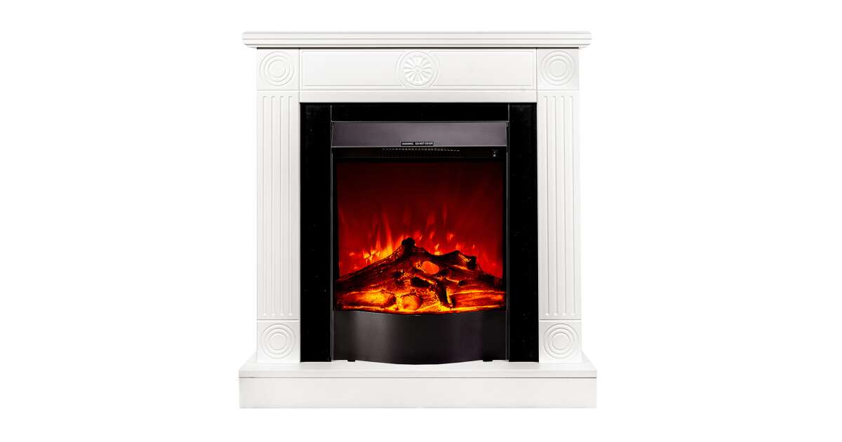 Semineu electric Donald & Corsica, Art Flame, 865x820x250 mm, 1500W