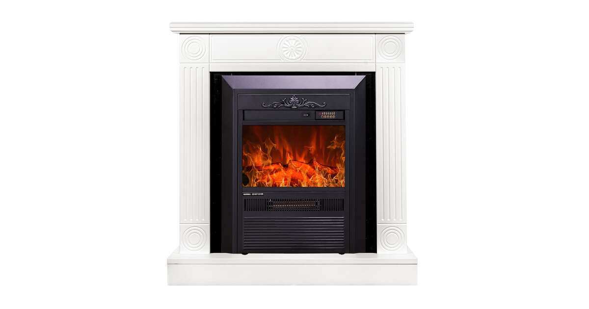 Semineu electric Donald & Cristina, Art Flame, 865x820x250 mm, 2000W