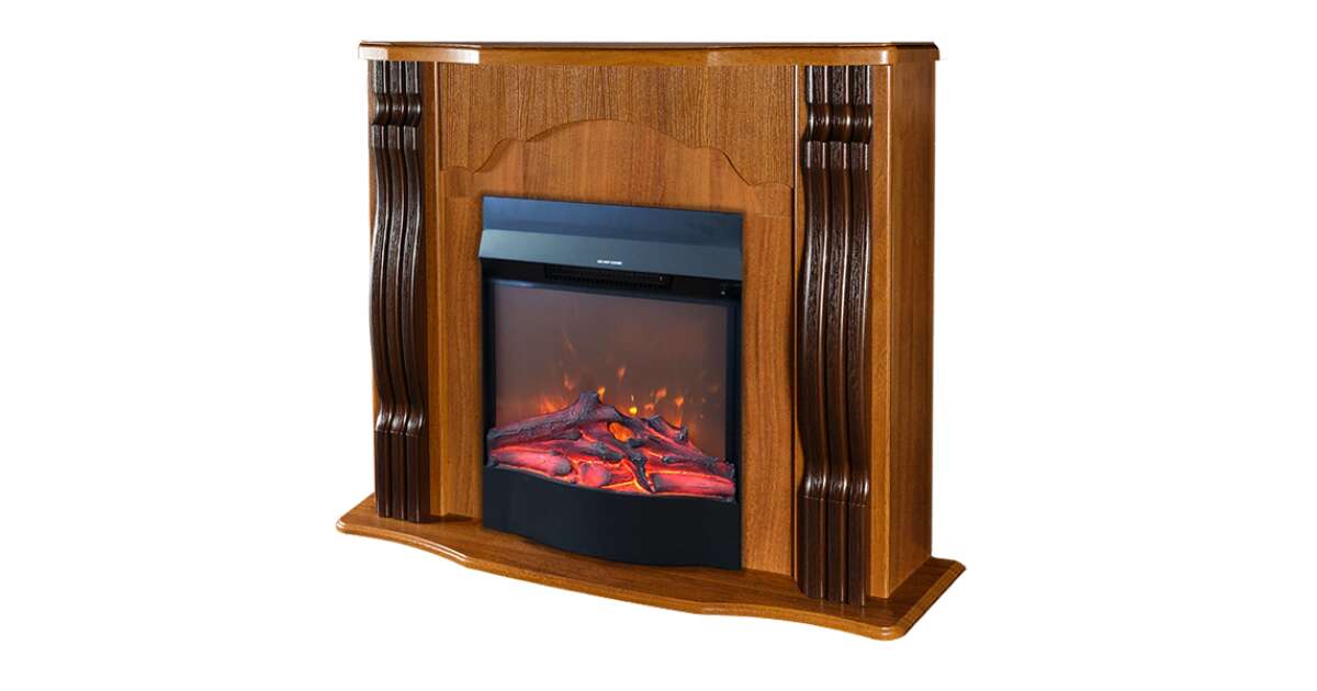 Semineu electric Clasic nuc & Corsica, Art Flame, 883x950x300 mm, 1500W - 3 | YEO
